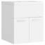 Pratcher 410mm Single Bathroom Vanity with Integrated Ceramic Basin-61710452