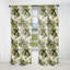 Motif tropical Whispering Palms - rideau en velours tropical - obscurcissant - 1 panneau-107579327