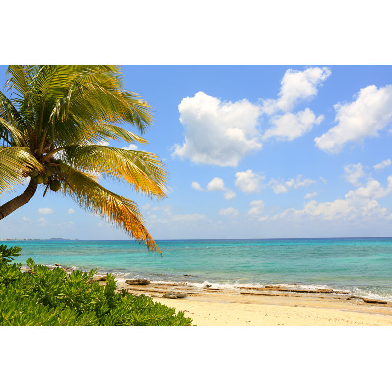 Caribbean: Dream Beach - Wrapped Canvas Print, 51cm H x 76cm W x 3.8cm D