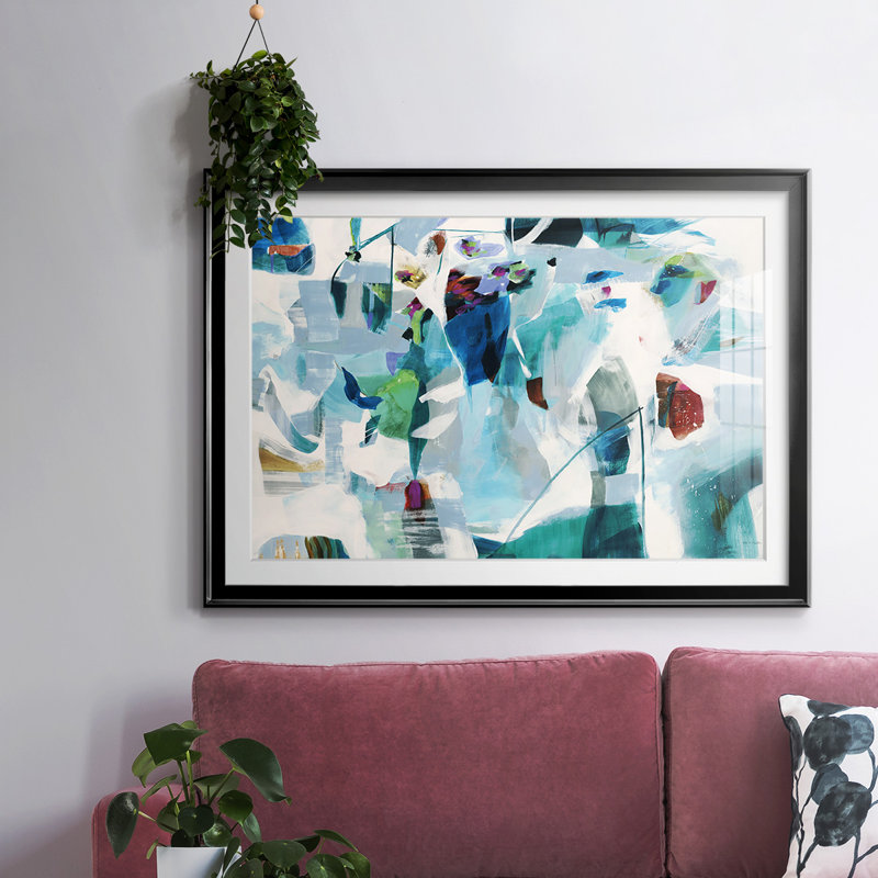 «The Things I Knew», impression encadrée avec biseau mat et verre, Noir, H 15 po x l 21 po x P 1,5 po