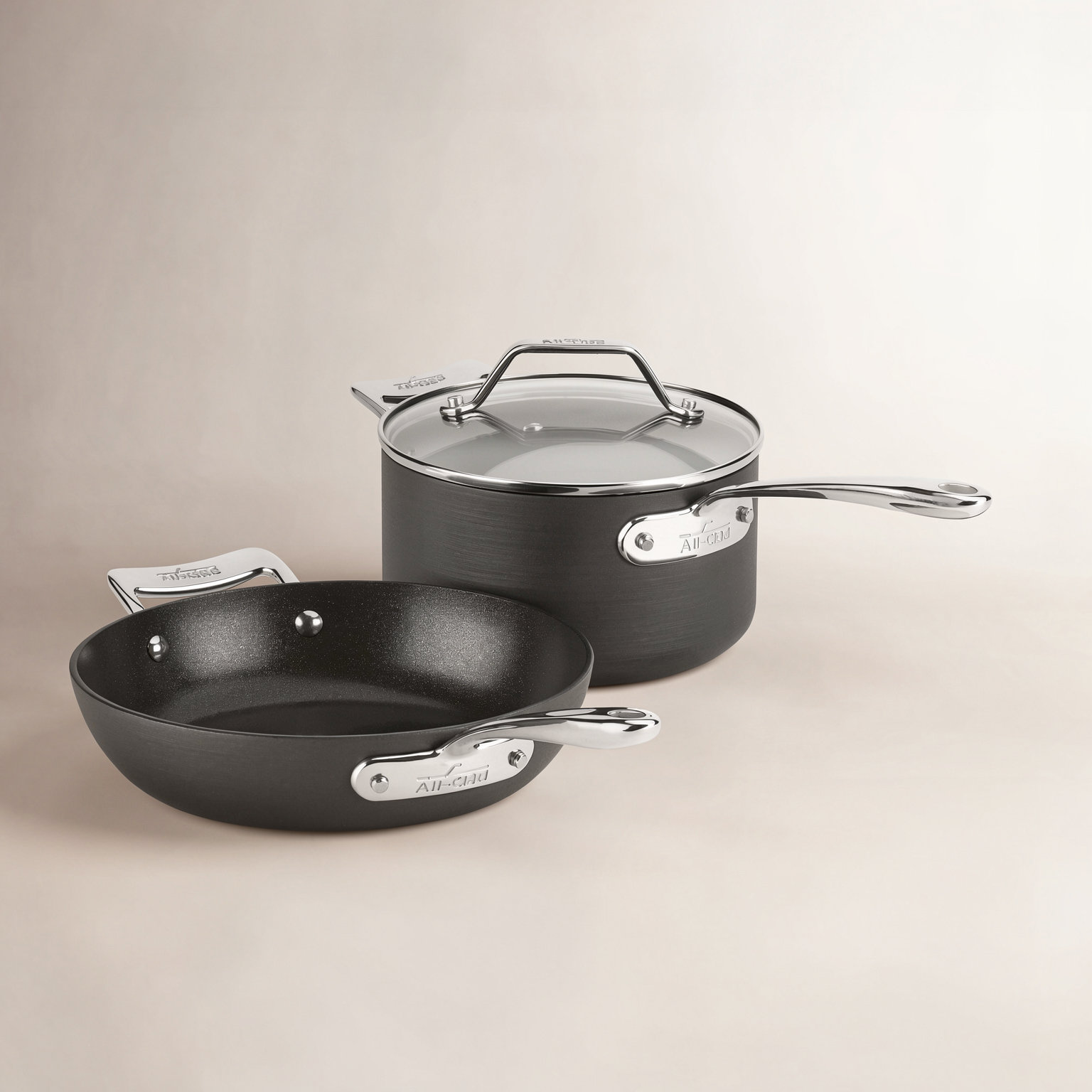 All-Clad Essentials 3-Piece Cookware Set