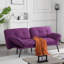 Canapé-lit futon convertible 70,87 po - mauve-47046669