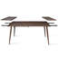 Ensemble de table de salle à manger extensible 9 pièces avec 8 chaises rembourrées, table rectangulaire avec rangement à feuilles-98154930