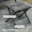Fauteuil Lazy, fauteuil d'appoint rembourré en tissu avec poches latérales-1330097930