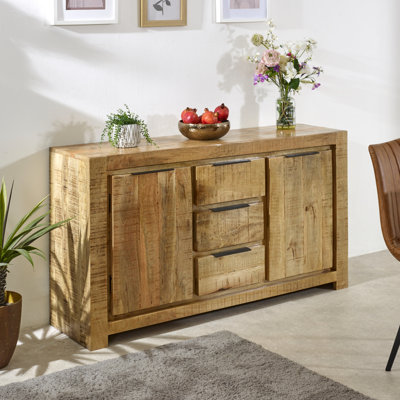 Henryson 145cm Solid Wood Sideboard