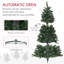 Arbre de Noël artificiel, arbre de Noël avec branches-1815080255