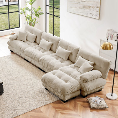 Canapé modulaire polyvalent pour le salon, améliorant le confort et le style