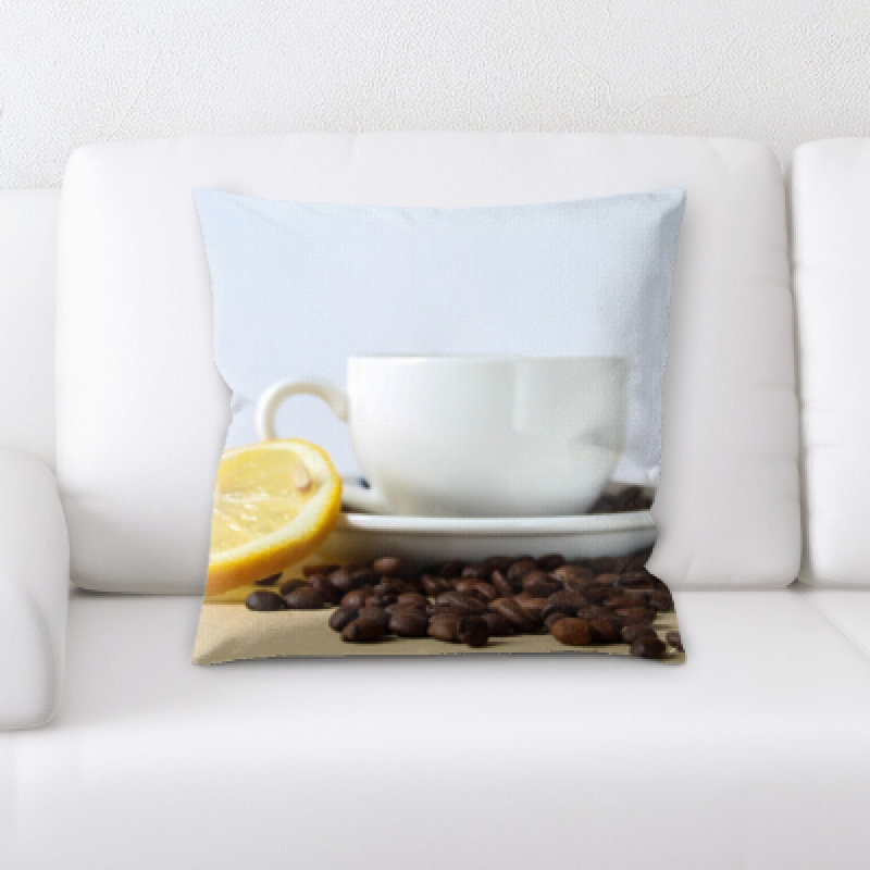 Appetizing Food Microsuede Reversible Throw Pillow