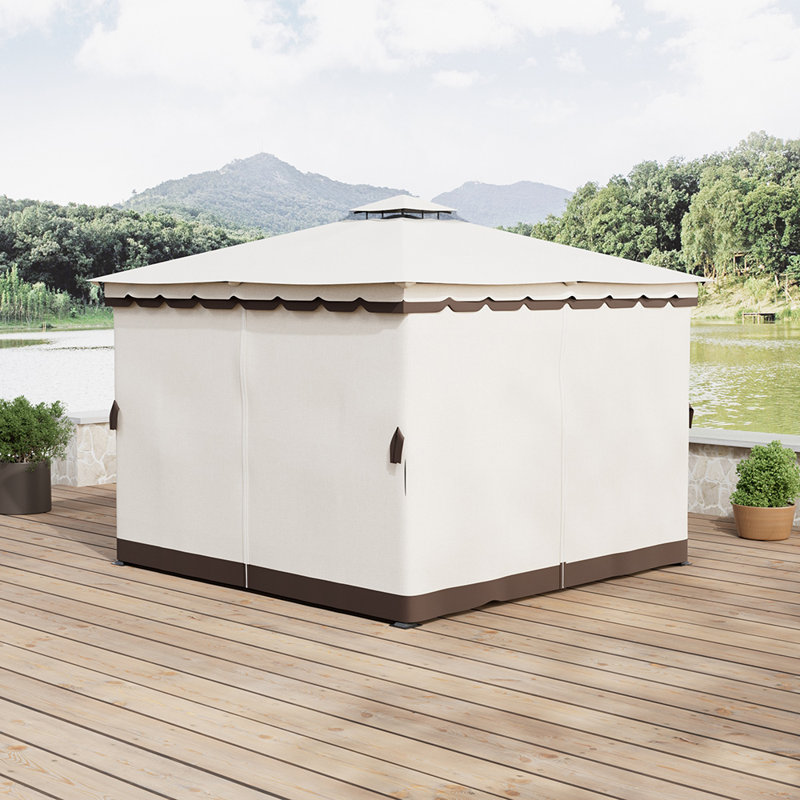Metal Pergola, 260cm H x 300cm W x 300cm D