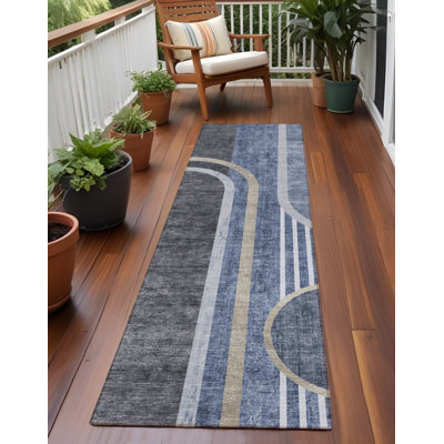 Tapis de couloir d'extérieur 8 po