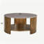 Table basse circulaire avec tablette-120666002-120666001-120665997