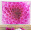 Tapisserie florale rose foncé-28485945