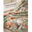 Jeté en molleton chaud mauve à motif floral mauve, 50 x 60 po-135347518