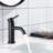 6.57" ADA Compliant High Stainless Single Hole Steel Waterfall Bathroom Faucet-119207223