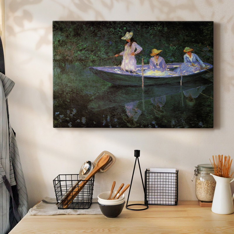 Monet -Gallery Wrapped Canvas, 8" H x 12" W
