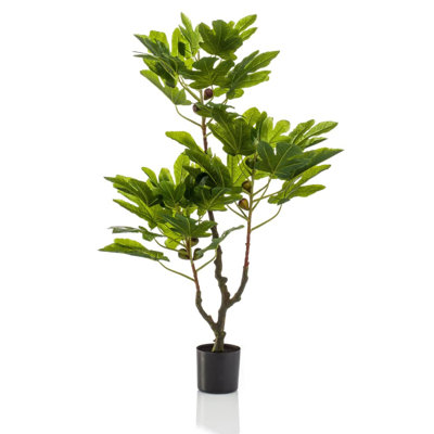 95cm Faux Fig Tree Tree in Pot