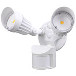 2 Head LED Outdoor Security Floodlight Motion Sensor, 3 Lighting Modes, 3000K