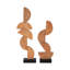 Wildomar Wood 5 Half Circles Stacking Sculpture