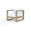Coastal Teak Patio Chair with Sunbrella Cushions-487892796