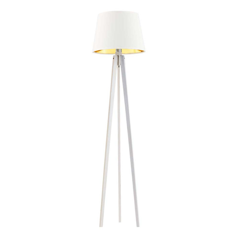 Albro 158cm Tripod Floor Lamp, White, White