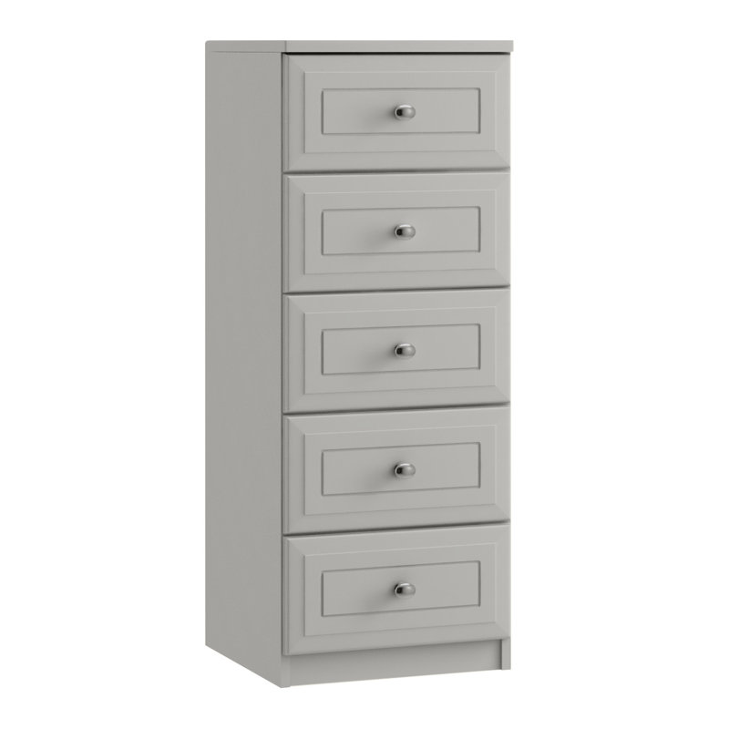 40 cm W Chest of 5 Drawers