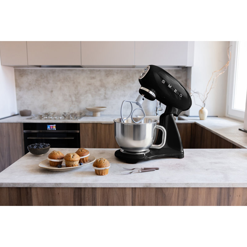 Smeg Stand Mixer Full Colour, Black