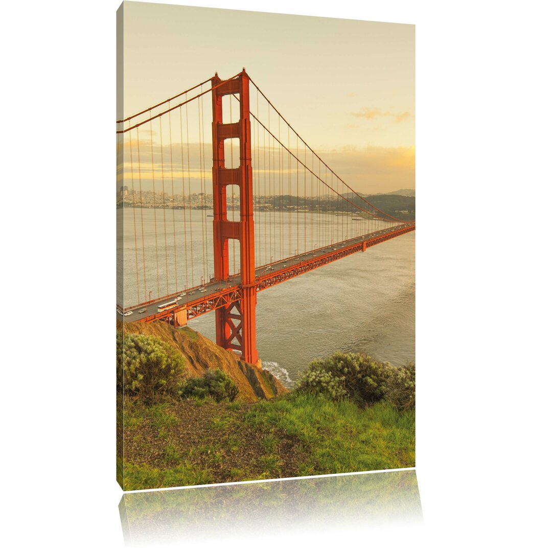 Leinwandbild Golden Gate Bridge San Francisco, Fotodruck