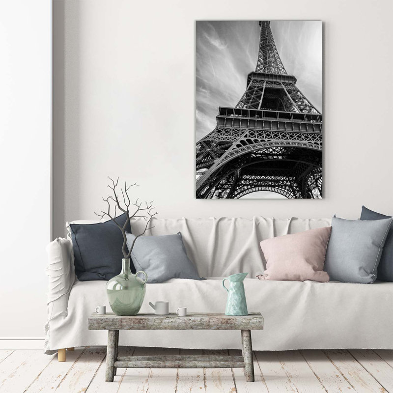 Eiffel Tower Paris - Wrapped Canvas Print