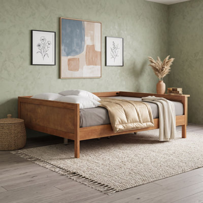 Wood Daybed Frame with Slat Support