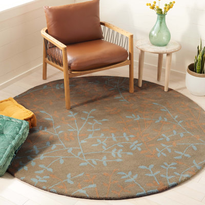 Avayah Soho Hand Tufted Wool And Viscose Floral Rug