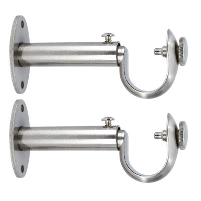 MERIVILLE Zinc Curtain Drapery Rod Bracket for 1" Rod