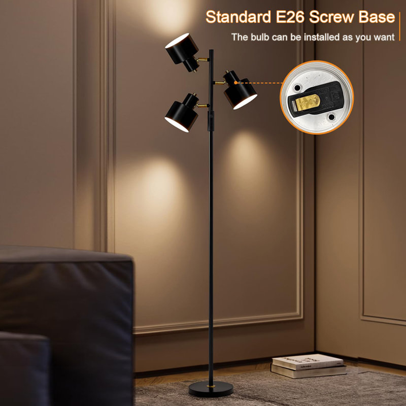 Floor Lamp, Black