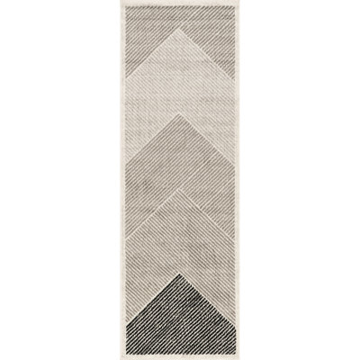 Tapis à rayures Modern Mountain