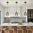 Yadah 1 - Light 6.29" Wide Pendant Light with Cylinder Glass Shade for Kitchen Island-95385543-95385542