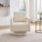 29.12" W Pillow Back Hollow Arm Swivel Accent Armchair (Set Of 2)-103230805