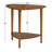 Triangular Wood End Table-1642392650
