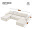 Canapé modulaire en U modulaire avec repose-pieds-522230069