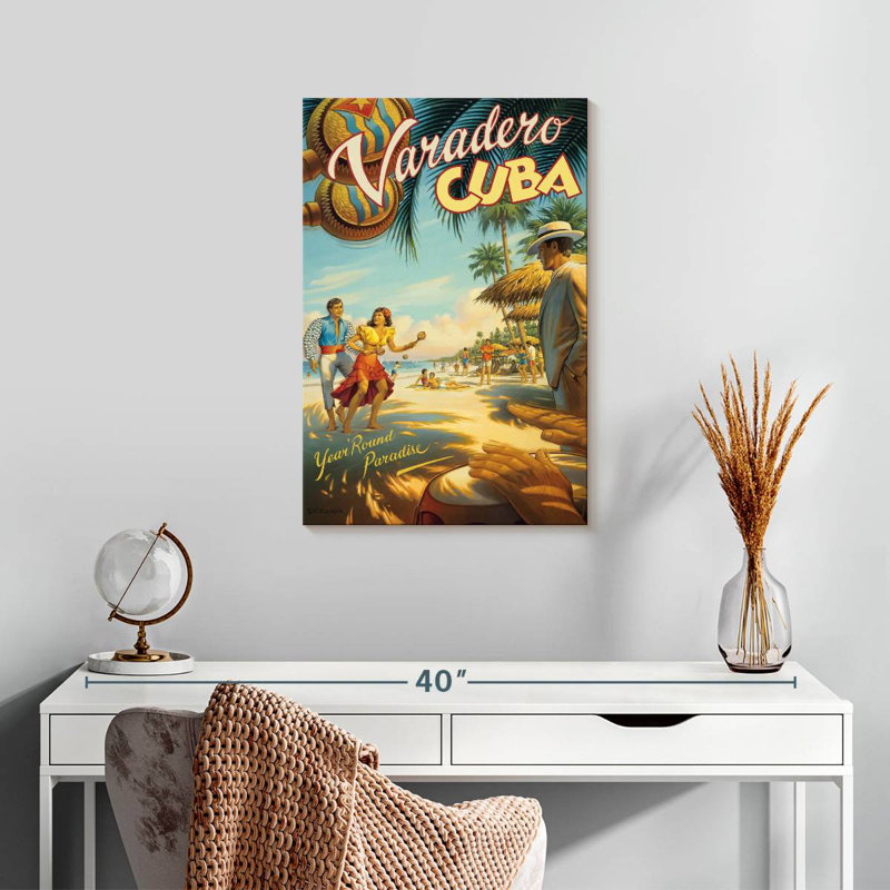 Gillard Varadero, Cuba, H 24 po x l 16 po