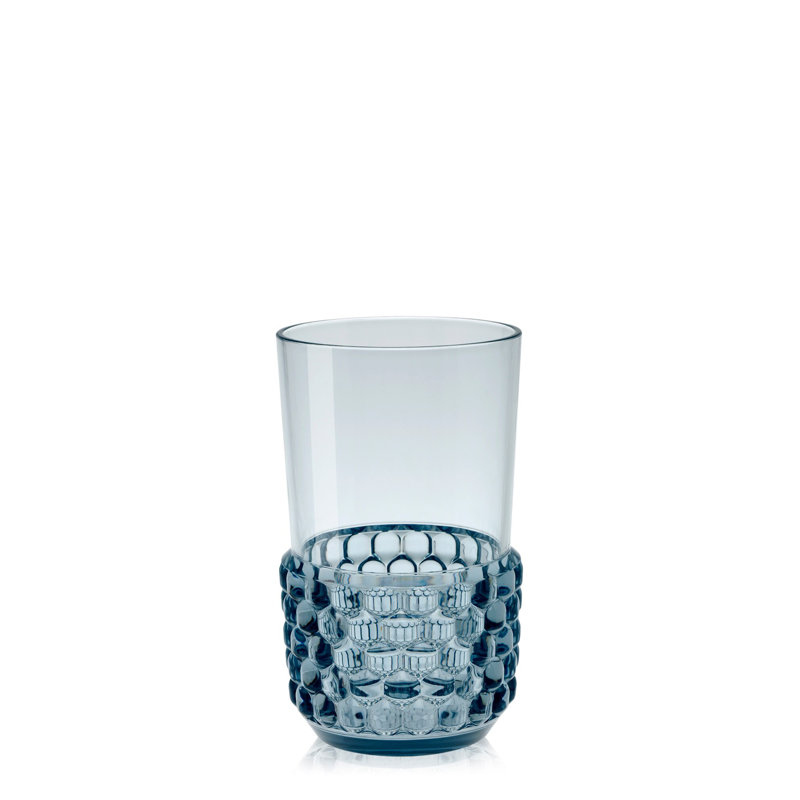 Jellies Drinking Glass, Light Blue
