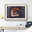 The Vampire Vol.1 by Edvard Munch - Picture Frame Painting-62780474-62780475