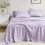 Collection d'édredon et de draps Taupe - imprimé floral, taille luxueuse lavable à la machine, matériaux