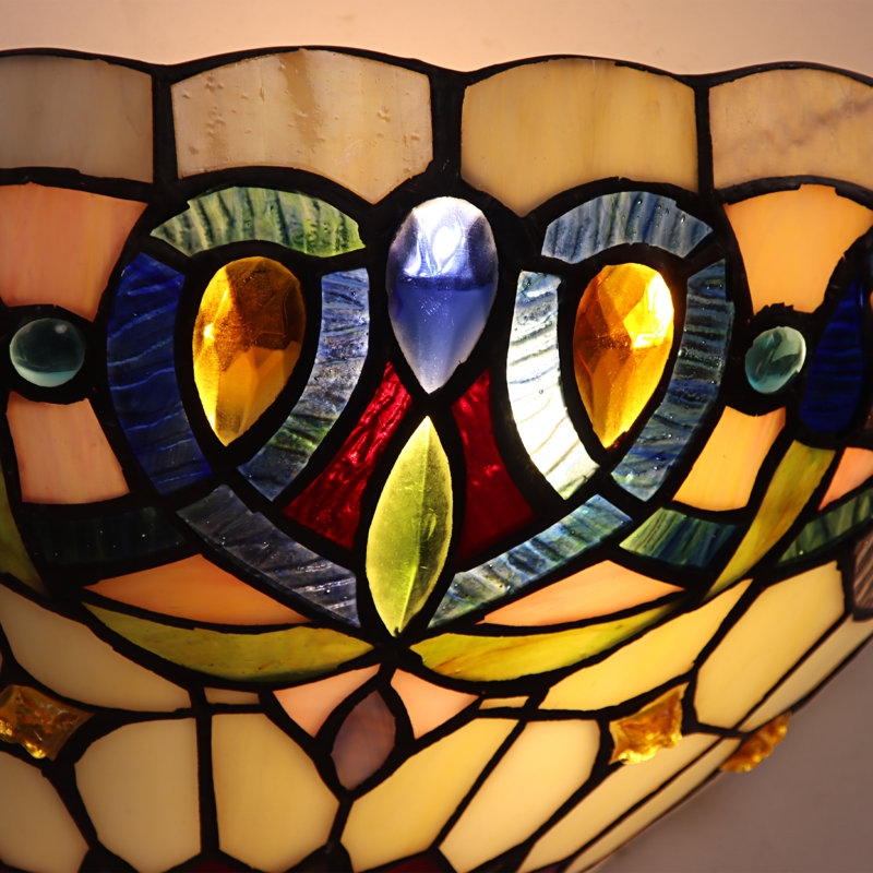 Zainab Glass Flush Mounted Sconce