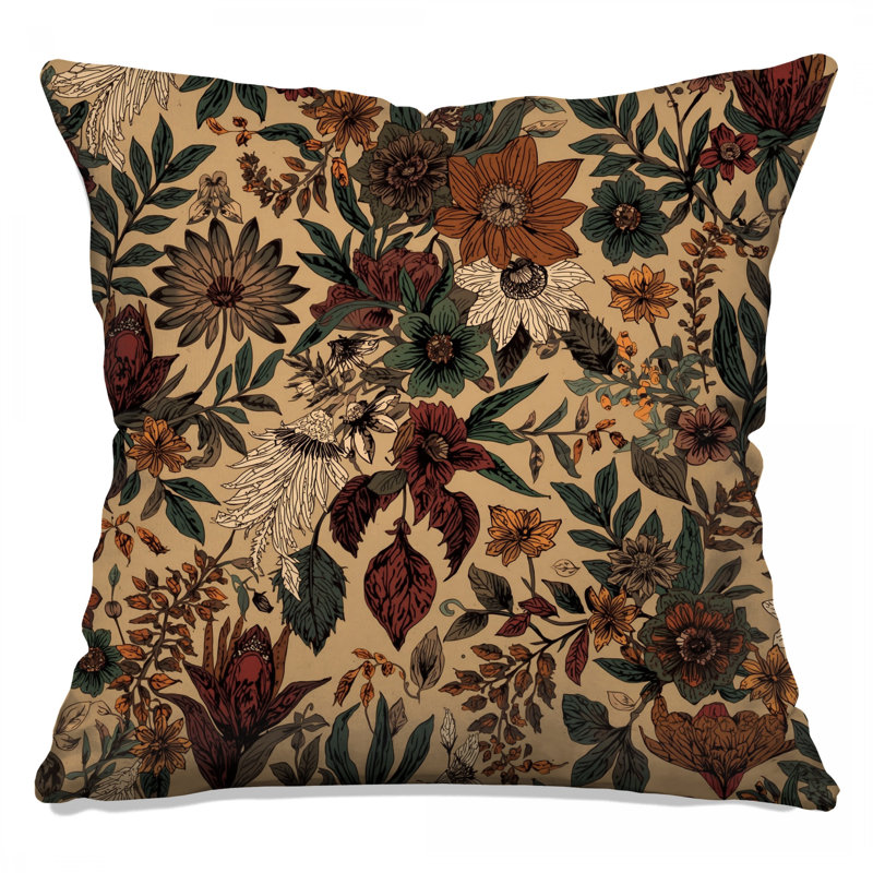 Coussins décoratifs beiges, 20 x 20 pouces
