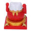 Lucky Cat Waving Arm, énergie solaire, induction, richesse, accueil, fortune, décoration pour la maison, tableau de bord, pendaison de crémaillère, cadeau L