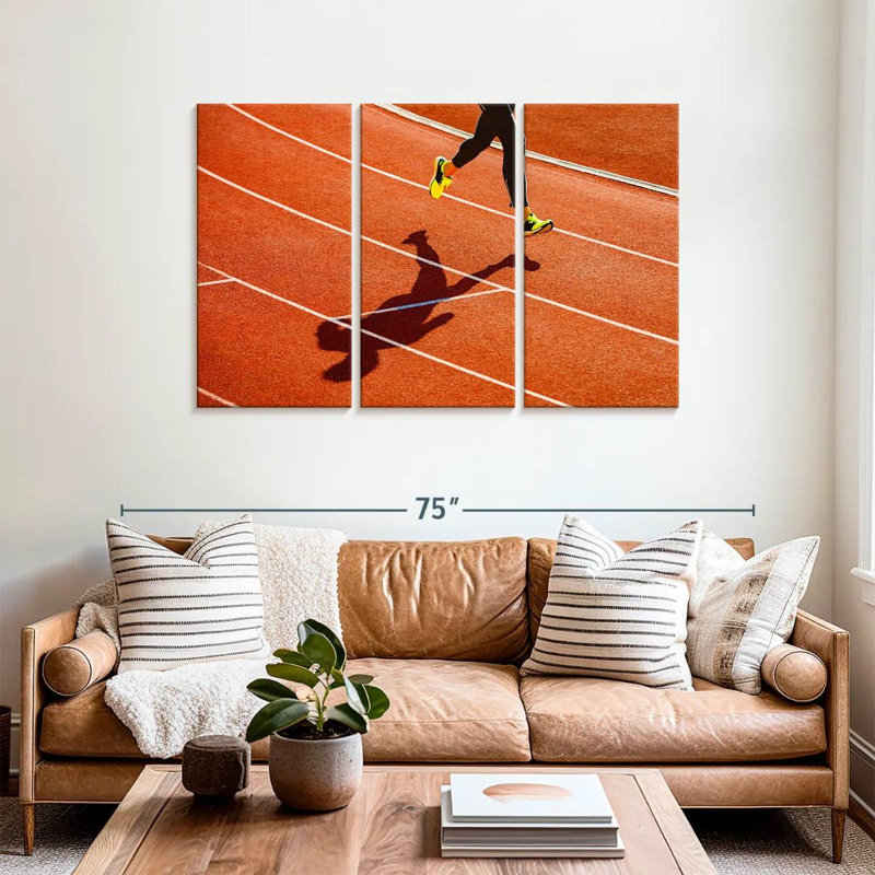 Levitating Runner, 36" H x 57" W