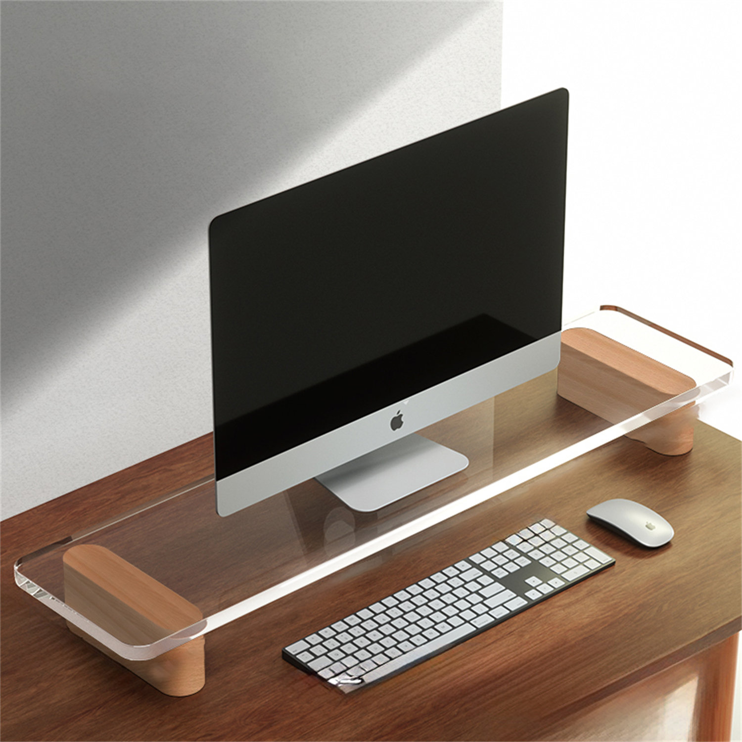 Inbox Zero Desktop Computer Monitor Riser Stand - Wayfair Canada