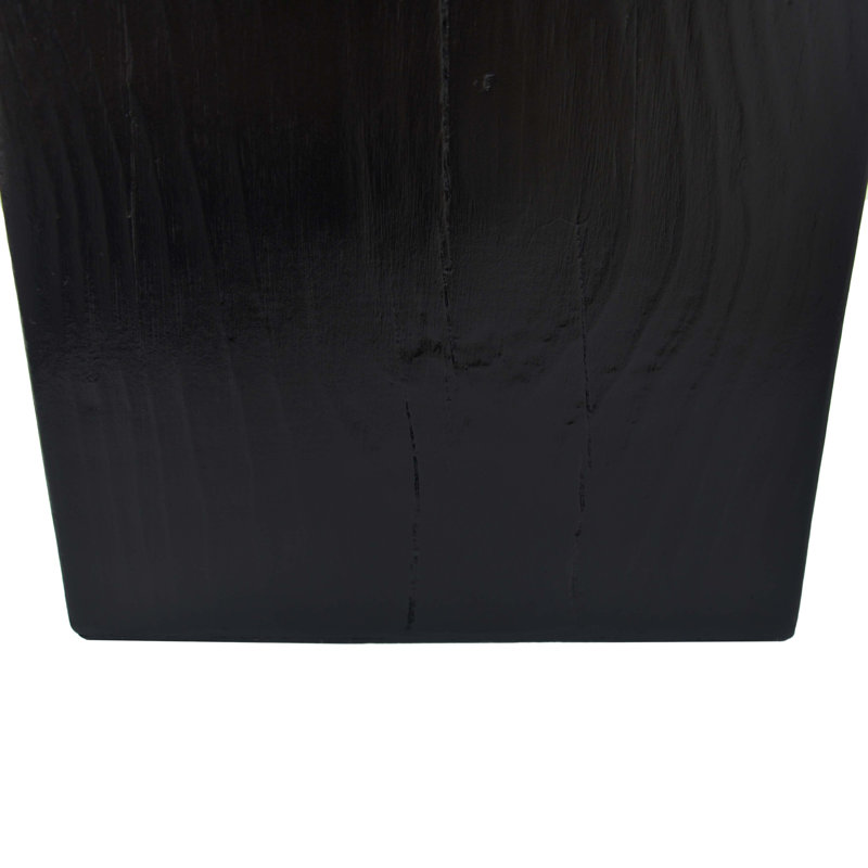 Ensemble de tables d'appoint de style rétro naturel, tables de bout empilables, table d'appoint MGO à colonne carrée pour le salon, la chambre à coucher et le bureau