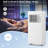 10000 BTU (ASHRAE) Portable Air Conditioner with Remote