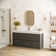 Valencia 60" Freestanding Single Modern Bathroom Vanity with Ingegrated Sink - Faucet Not Included