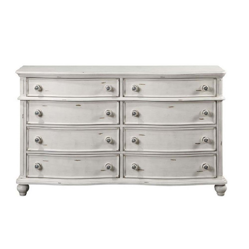 Commode double à 8 tiroirs Kishawna